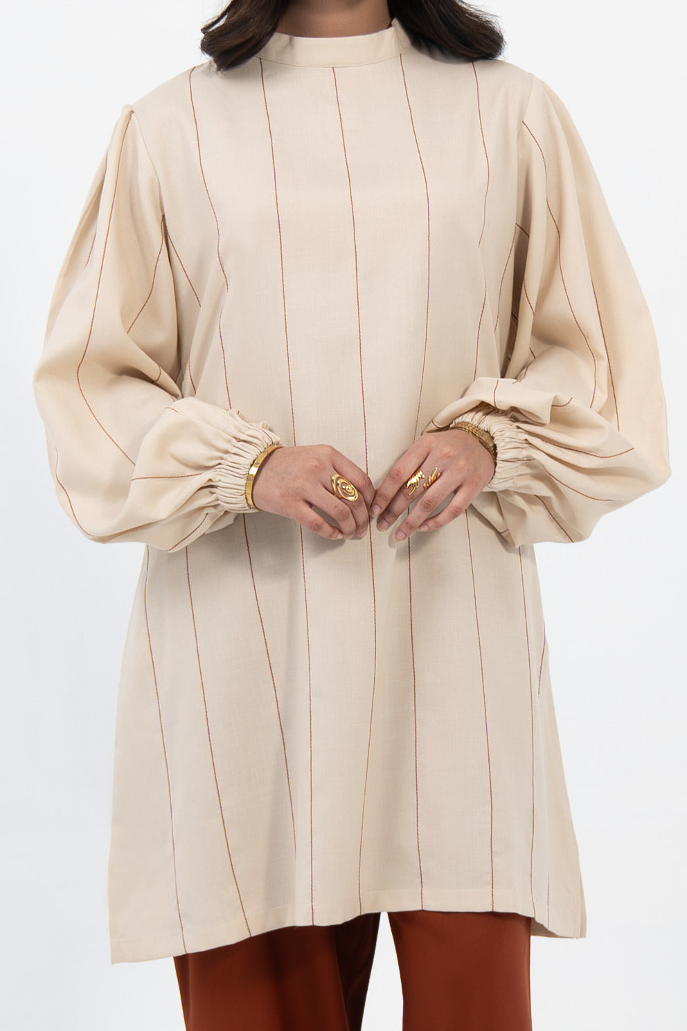 The Caramel Stripe Co-ord Set