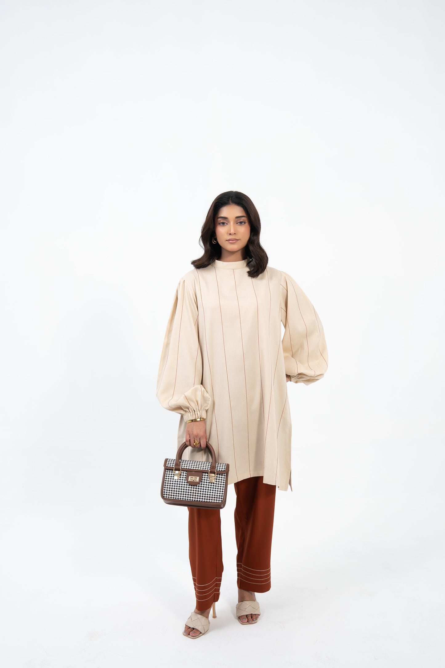 The Caramel Stripe Co-ord Set