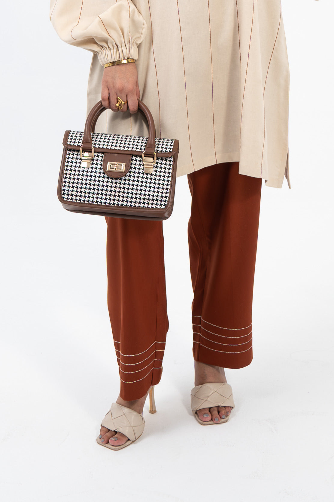 The Caramel Stripe Co-ord Set